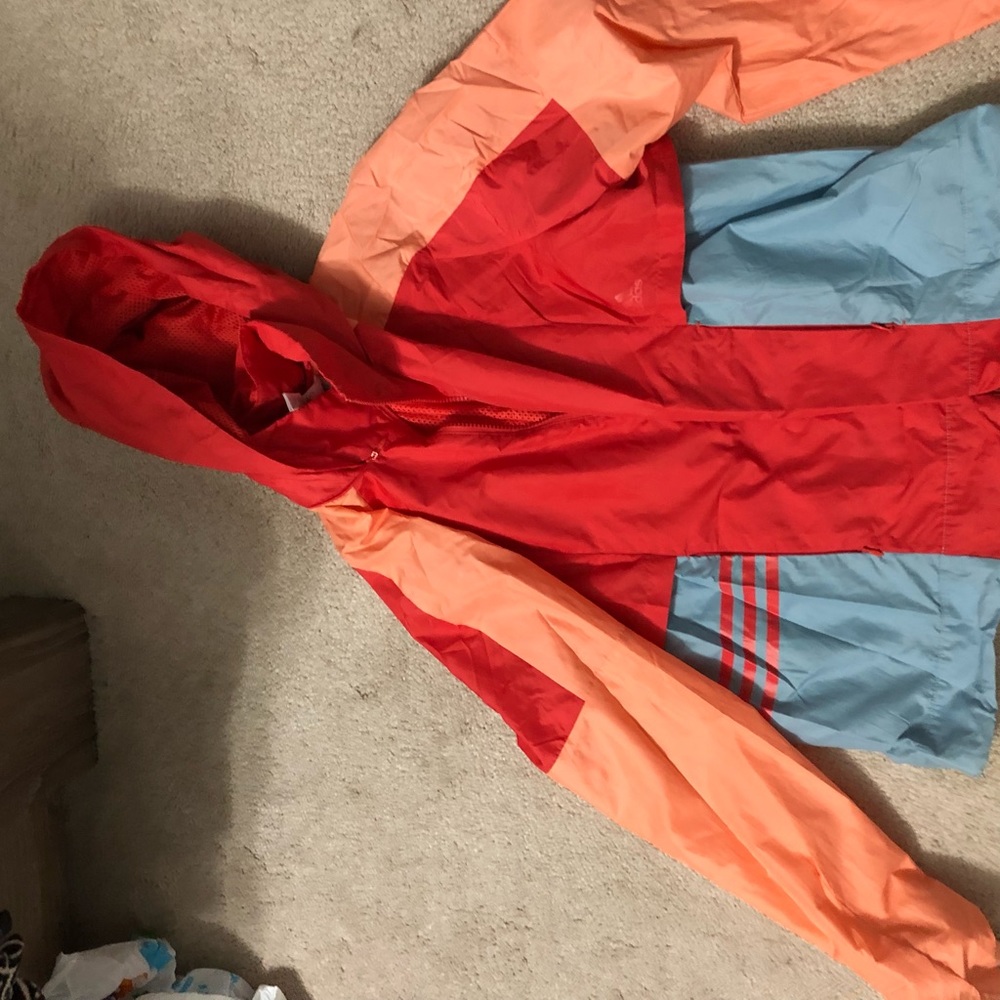 Adidas rain jacket.